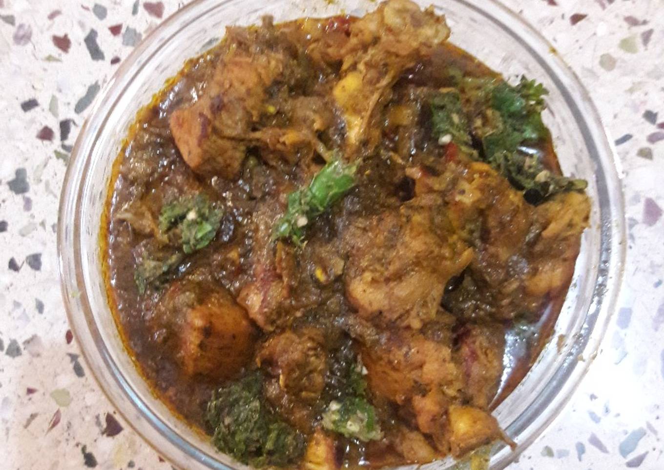 Mint mango chicken