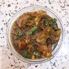 A picture of Mint mango chicken.
