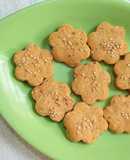 Rice Peanut Biscuit