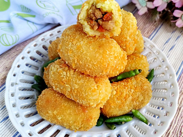 Standar Resep membuat Kroket Ayam Kecap yang enak