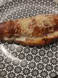 Croissant with Bacon and Béchamel