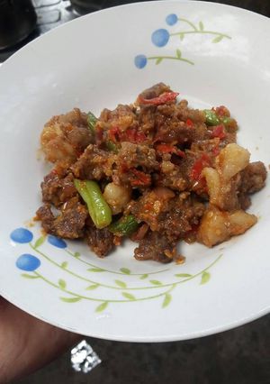 Foto resep Iga Gongso Buncis Pedas
