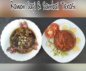 Praktis, Membuat Rawon nikmat mantap anti ribet (sambal terasi) Nikmat Lezat