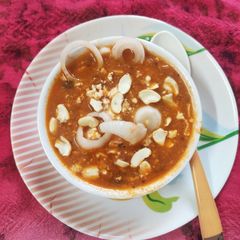 A picture of Paneer bhurji curry.