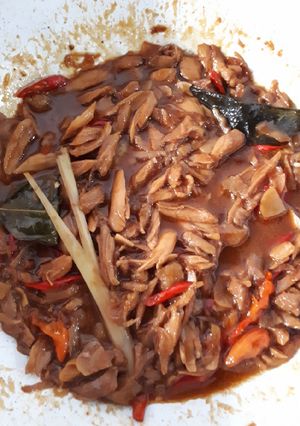 Foto resep Ayam Suwir Kecap Creamy
