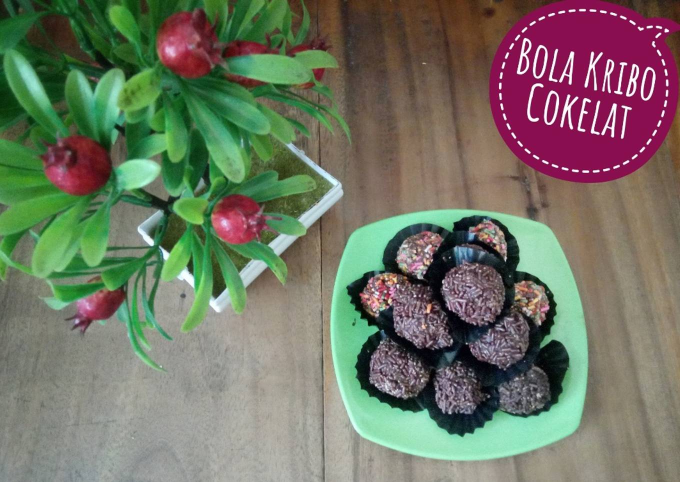 Bola Kribo Cokelat