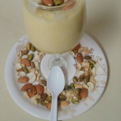 A picture of Mango and Curd Smoothie.