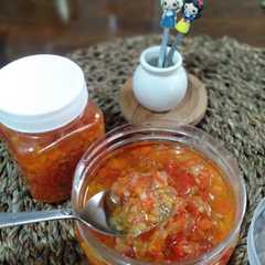 A picture of # Sambal korek.