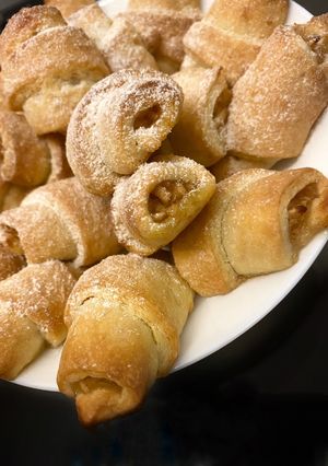 Elmali kurabiye - Török almás tekercs recept fotója