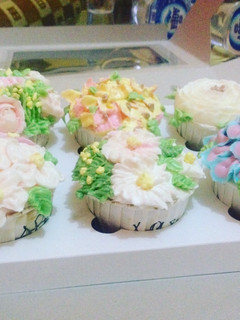 Foto resep Flower cupcake