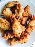 ปีกไก่ทอดเกลือซีอิ๊วสูตรทำง่าย