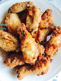 รูปของ ปีกไก่ทอดเกลือซีอิ๊วสูตรทำง่าย