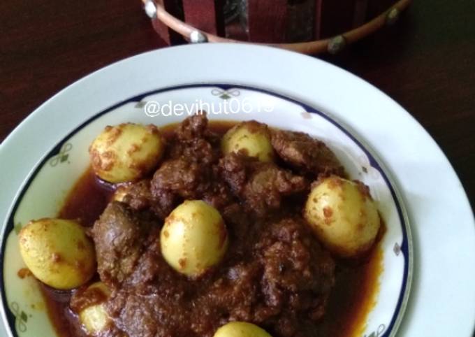 Resep: Rendang Ati Ayam Telur Puyuh Ekonomis Untuk Jualan