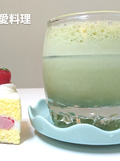 抹茶豆漿(15秒。自製手搖飲料) 的食譜成品照片