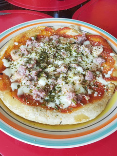 Una foto de Pizza al horno