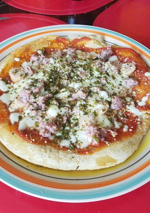 Una foto de Pizza al horno
