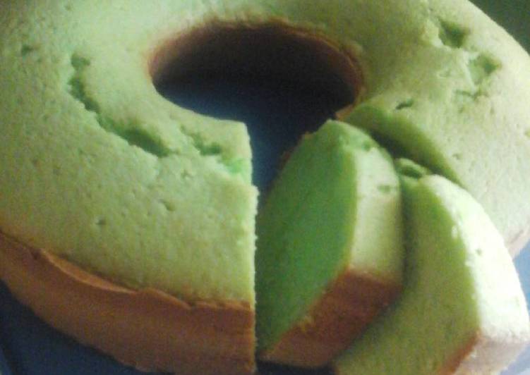 Bolu pandan mantap