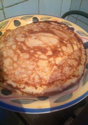 Una foto de Panqueques de manzana (sin gluten)