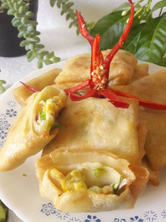 Foto resep Martabak Sosis Keju
