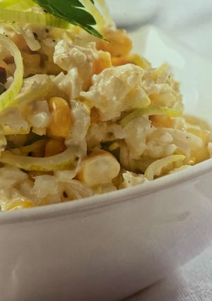 Zdjęcie przepisu Surówka z pora (Książka Thermomix).