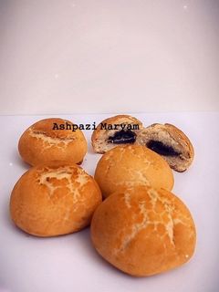 عکسی از دستور نان کویری با مغزی شکلات