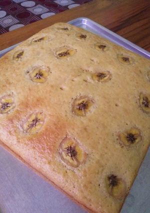 Foto resep Banana cake, no soda kue, no sp