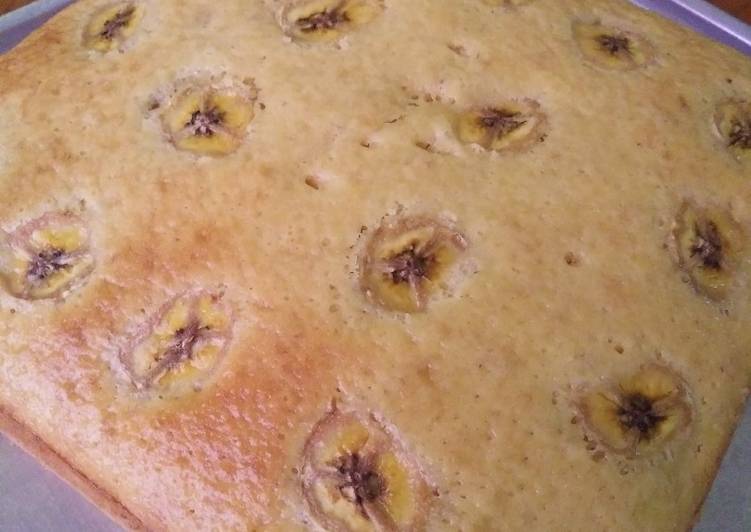 Banana cake, no soda kue, no sp