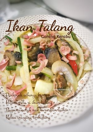 Gambar Ikan Talang Goreng Kerabu