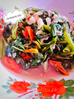 Foto resep Cah Kangkung Terasi