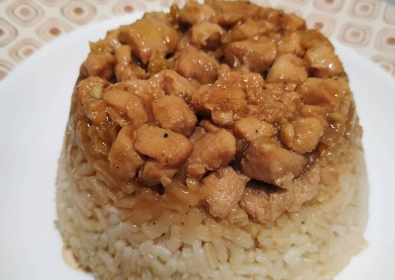 Nasi tim ayam