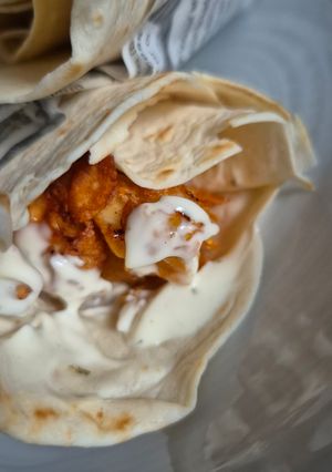 Une photo de Wraps crousty poulet façon McDonald's 😃