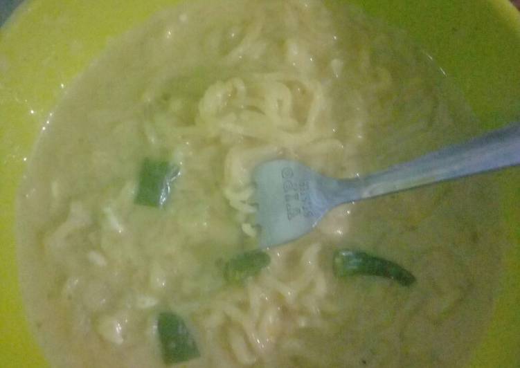 Steps to Prepare Any-night-of-the-week Cheese Maggi