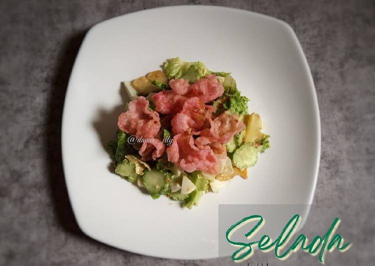 Bagaimana Menyajikan SELADA (salad khas Minang), Bikin Ngiler
