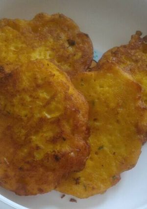 Foto resep MPASI 11 bulan perkedel jagung udang wortel tahu