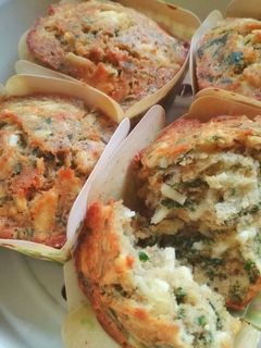 Foto resep Muffin Keju Bayam
