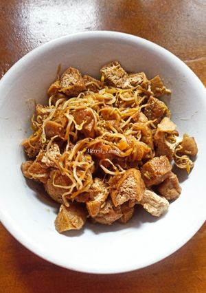 Foto resep Oseng kecambah dan tahu