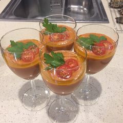 A picture of Gazpacho.