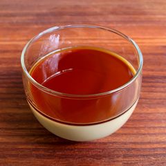 A picture of Coffee Panna Cotta with Kahlúa.