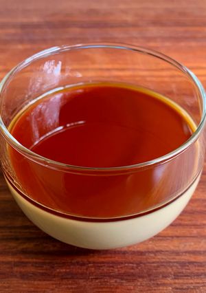 A picture of Coffee Panna Cotta with Kahlúa.