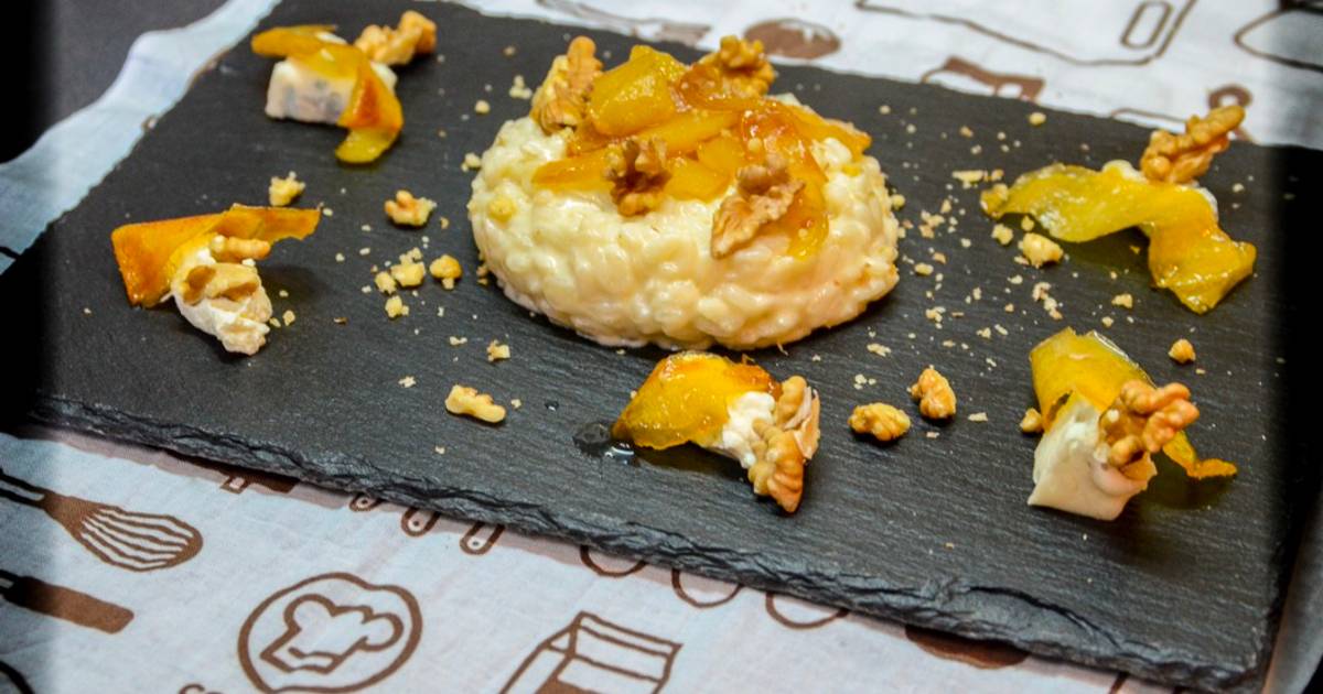 Ricetta Risotto al e Noci con Mele Caramellate di Pierre e