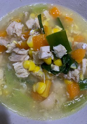 Foto resep Sup Jagung Kesukaan Keluarga