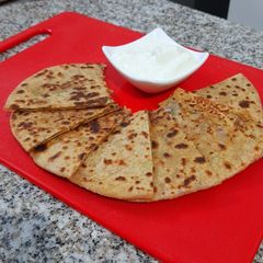 A picture of Aloo Paratha.