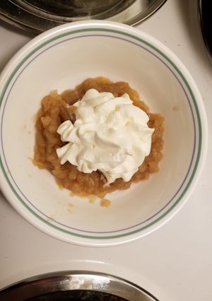 A picture of Homemade Apple Sauce.