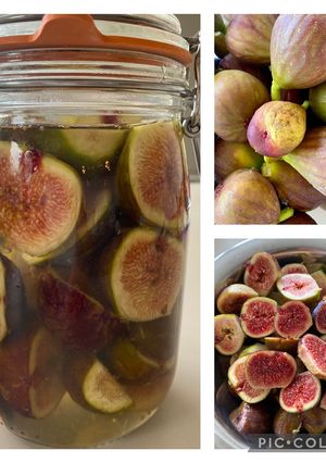 Une photo de Conserves de figues au sirop léger