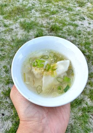 Foto resep Wonton Soup (Sup Pangsit Rebus)