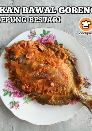 Gambar Ikan Bawal Goreng Tepung Bestari