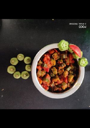ભીંડા ની ડ્રાય સબ્જી(bhinda ni dry sabji in Gujarati) રેસીપી મુખ્ય ફોટો