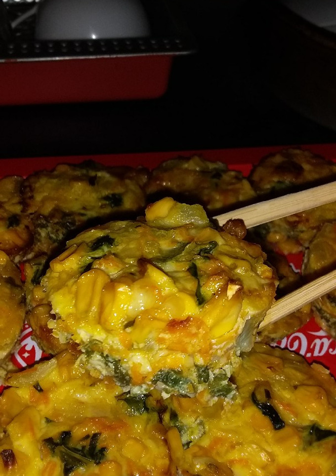 Una foto de Canastitas de verduras 2 quesos