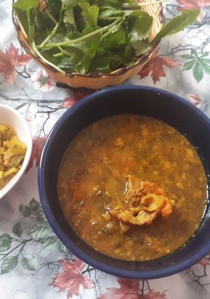 عکسی از دستور آبگوشت
