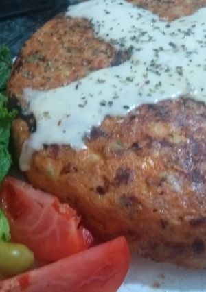 Una foto de Tortillon de papa con queso